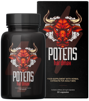 Potens hardmax კაფსულების შეფუთვა